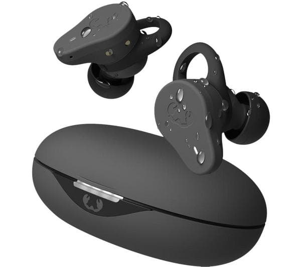 FRESH N REBEL Twins Rush Wireless Bluetooth Noise-Cancelling Sports Earbuds - Storm Grey - Image 1