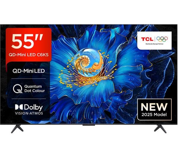 TCL C6KS 55\" QD-Mini LED 4K HDR Smart Google TV - 55C6KS - Image 1
