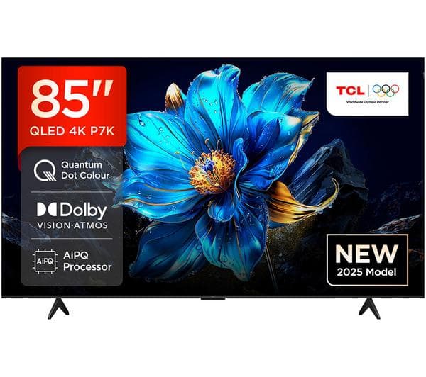 TCL 85P7K 85\" Smart 4K Ultra HD HDR QLED TV - Image 1