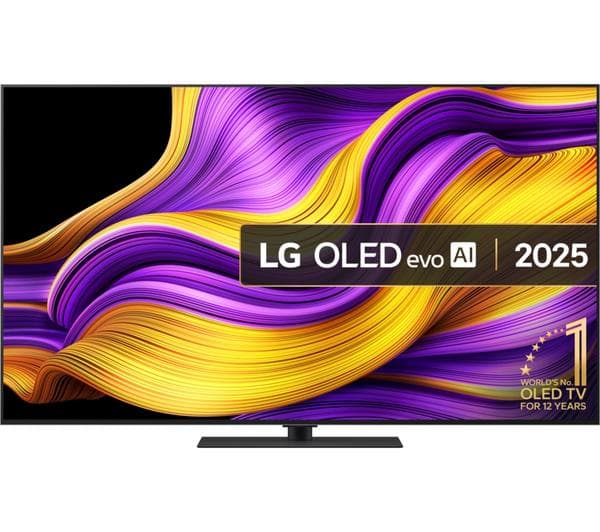 LG G5 65\" OLED evo AI 4K HDR Smart TV 2025 (Stand Version) - OLED65G56LS - Image 1
