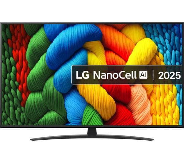 LG NANO81A 55\" NanoCell AI 4K HDR Smart TV 2025 - 55NANO81A6A - Image 1