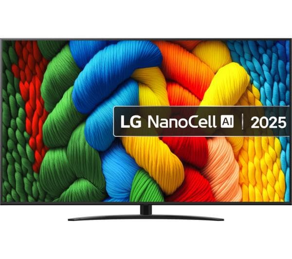 LG NANO81A 75\" NanoCell AI 4K HDR Smart TV 2025 - 75NANO81A6A - Image 1
