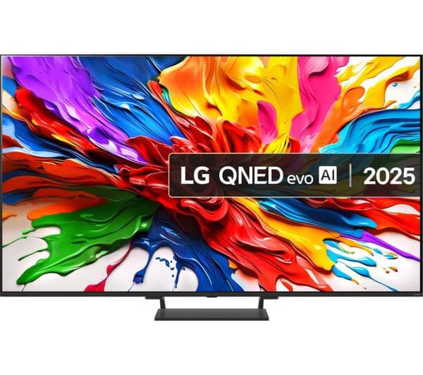 LG QNED93 55\" QNED evo AI Mini LED 4K HDR Smart TV 2025 - 55QNED93A6A - Image 1