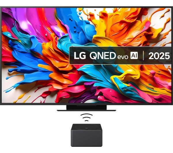 LG QNED9MA 65\" QNED evo AI Mini LED 4K HDR True Wireless Smart TV 2025 - 65QNED9MA6B - Image 1