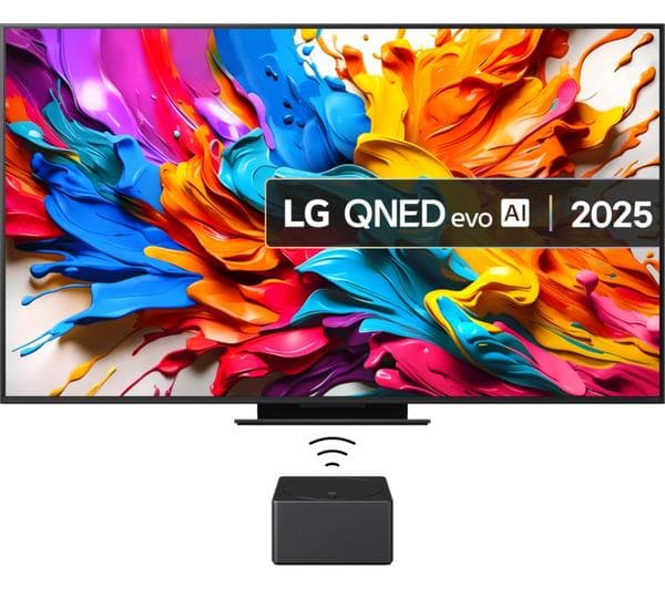 LG QNED9MA 75\" QNED evo AI Mini LED 4K HDR True Wireless Smart TV 2025 - 75QNED9MA6B - Image 1