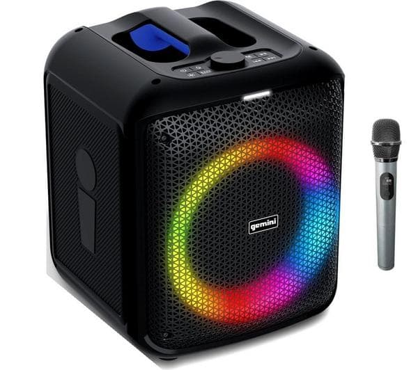 GEMINI GGO-650L Boombox Bluetooth Speaker - Black - Image 1