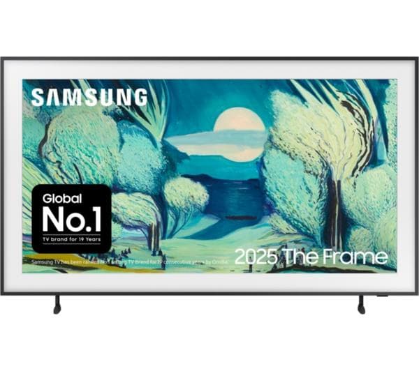 SAMSUNG The Frame (2025) 50\" QLED 4K Art Mode Smart AI TV with Slim Fit Wall Mount - QE50LS03FA - Image 1