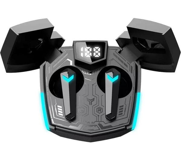 CANYON DoubleBee GTWS-2 Wireless Bluetooth Gaming Earbuds - Black - Image 1