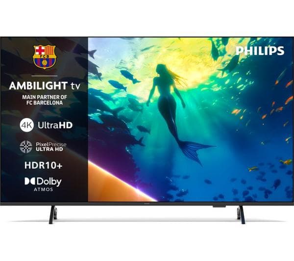 PHILIPS Ambilight 43PUS8000/05 43" Smart 4K Ultra HD HDR LED TV - Image 1