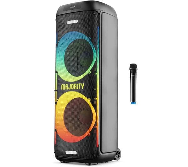 MAJORITY Pulse 5 Portable Bluetooth Megasound Party Speaker - Black - Image 1