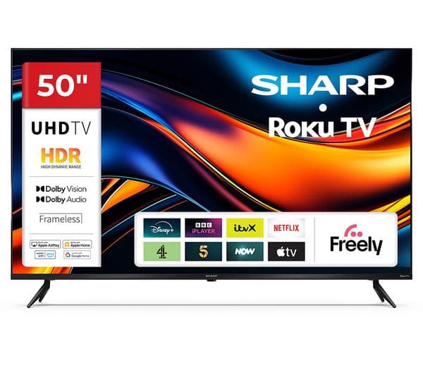 SHARP 4T-C50HJ4725K 50\" Smart 4K Ultra HD HDR LED TV - Image 1