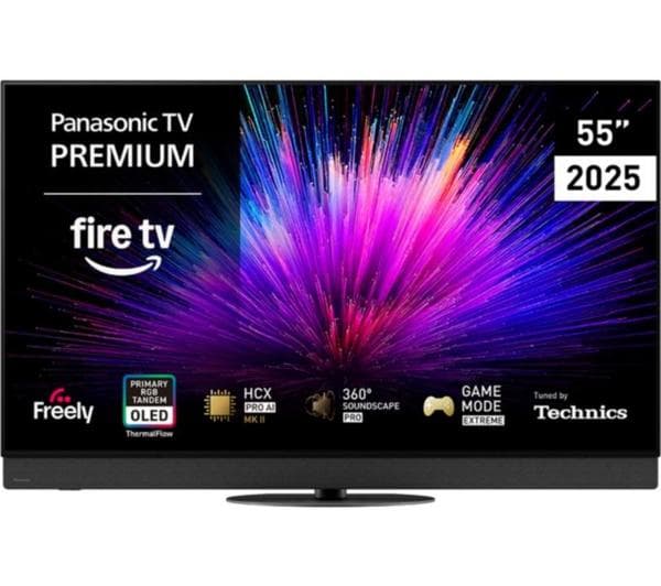 PANASONIC Z95B 55\" OLED 4K HDR Smart Fire TV with Freely - TV-55Z95BEB - Image 1