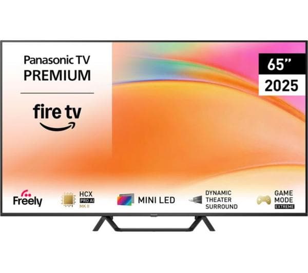 PANASONIC W95B 65\" Mini LED 4K HDR Smart Fire TV with Freely - TV-65W95BEB - Image 1