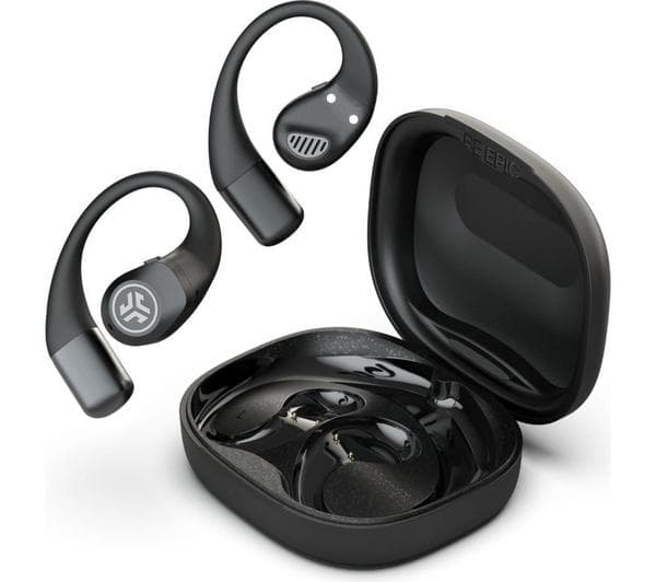 JLAB Epic Open Sport Wireless Bluetooth Earbuds - Black - Image 1