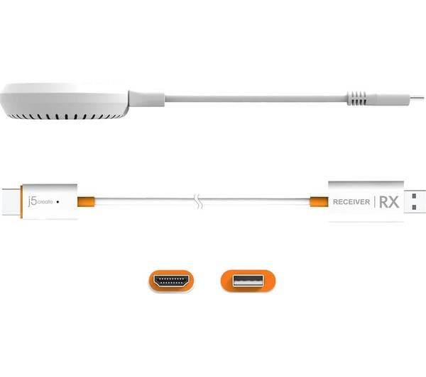 J5CREATE ScreenCast JVAW62-N HDMI Display Adapter - Image 1