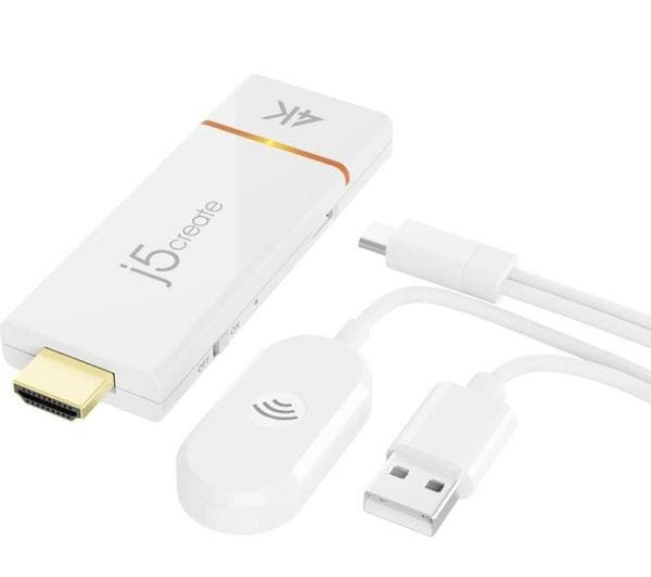 J5CREATE ScreenCast 4K JVAW76-N HDMI to USB Display Adapter - Image 1