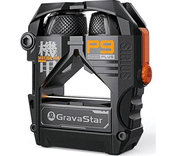 GRAVASTAR Sirius Plus Wireless Bluetooth Noise-Cancelling Earbuds - Black - Image 1