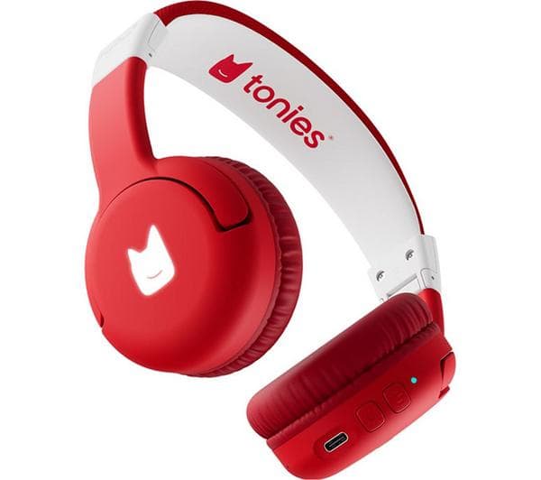 TONIES Wireless Bluetooth Kids Headphones - Sunset Red - Image 1
