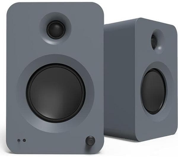 KANTO AUDIO REN Bluetooth Bookshelf Speakers - Matte Grey - Image 1