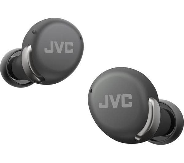 JVC HA-A30T2-B Wireless Bluetooth Noise-Cancelling Earbuds - Black - Image 1