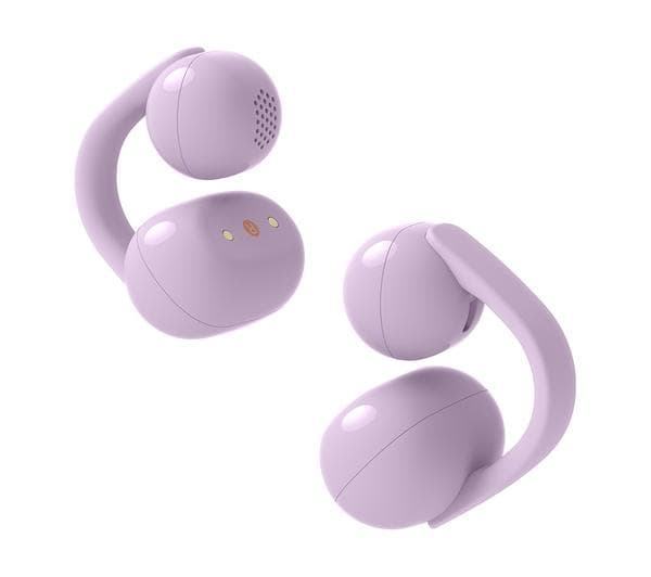SONY LinkBuds Clip Open Wireless Bluetooth Earbuds - Lavender - Image 1
