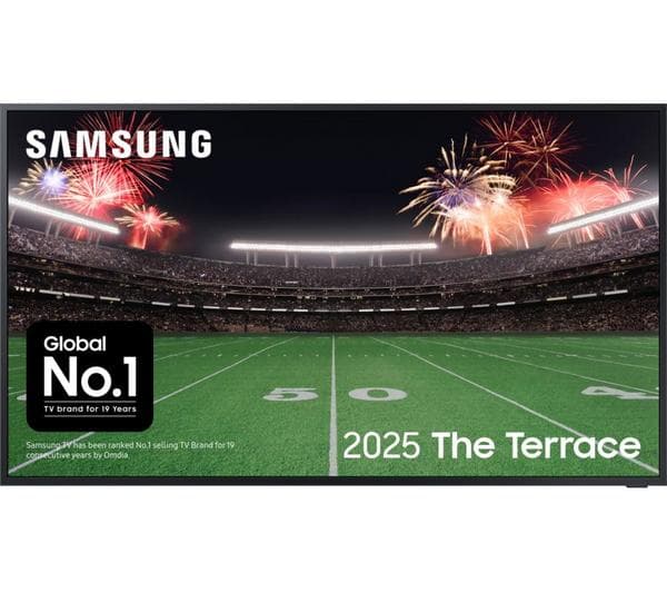 SAMSUNG The Terrace 75\" Neo QLED 4K Outdoor Smart TV – QE75LST7DA - Image 1