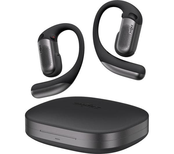 SHOKZ OpenFit Pro Wireless Bluetooth Noise-Cancelling Earbuds - Black - Image 1