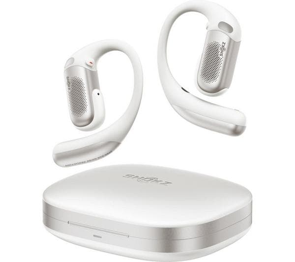 SHOKZ OpenFit Pro Wireless Bluetooth Noise-Cancelling Earbuds - White - Image 1