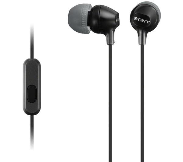 SONY EX15APB Headphones - Black - Image 1