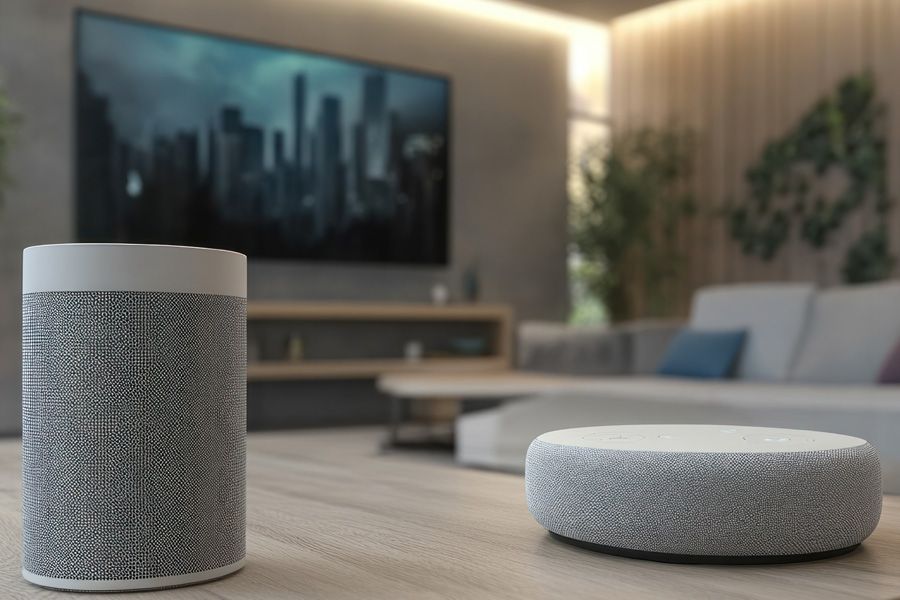 Voice-activated sound systems