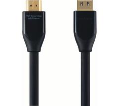 SANDSTROM Black Series S3HDM115 High Speed HDMI Cable with Ethernet - 3 m