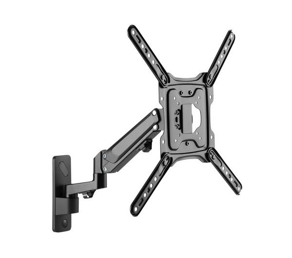 PROPERAV Hydraulic Swing Arm Full Motion TV Bracket for up to 49\" TVs