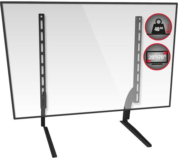 TTAP TTDUNIV-1 350 TV Stand with Bracket for up to 70\" TVs - Black