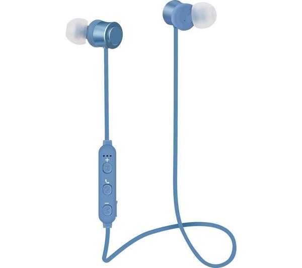 GROOV-E Metal Buds Wireless Bluetooth Earphones - Blue