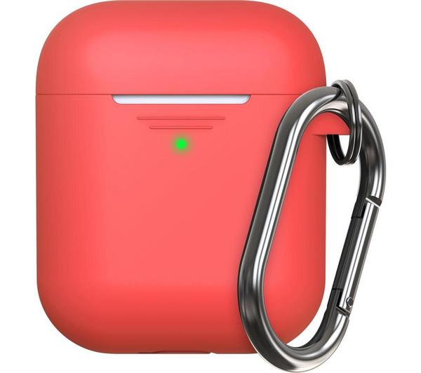 KEYBUDZ Elevate AirPods Protective Keychain Case - Red