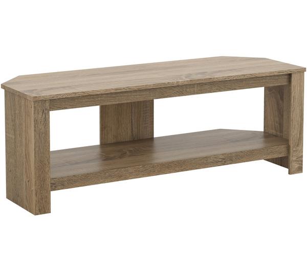 AVF Calibre CA115SO 1150 mm Corner TV Stand for 30-55\" TVs – Rustic Sawn Oak