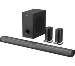 MAJORITY Everest 5.1 Wireless Sound Bar - Black