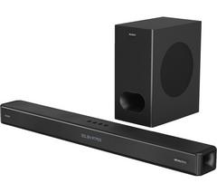 MAJORITY Sierra Plus 2.1.2 Wireless Sound Bar with Dolby Atmos - Black