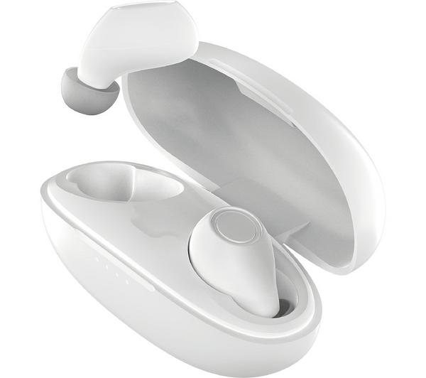 MAJORITY Tru Bio Wireless Bluetooth Earbuds - White