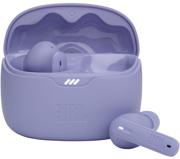 JBL Tune Beam Wireless Bluetooth Noise-Cancelling Earbuds - Purple