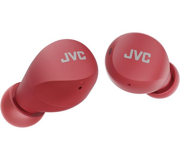 JVC HA A6T Wireless Bluetooth Earbuds - Red