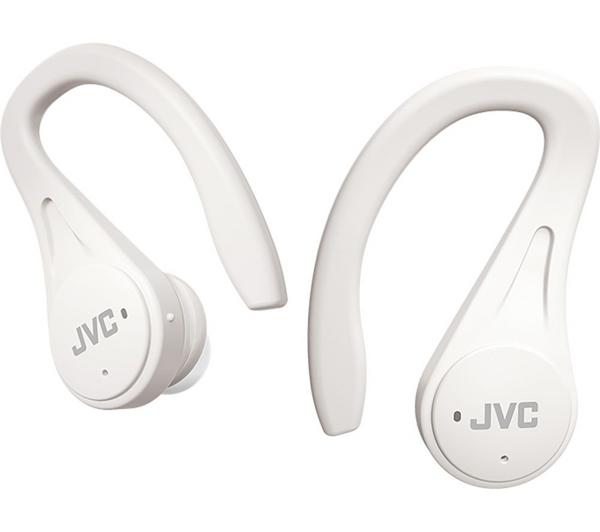 JVC HA-EC25T Wireless Bluetooth Sports Earbuds - White