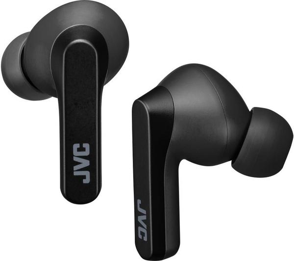 JVC HA-A9T Wireless Bluetooth Earbuds - Black & Anthracite