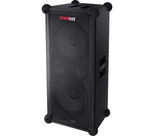 SHARP SumoBox CP-LS100 Portable Bluetooth Megasound PA Speaker - Black