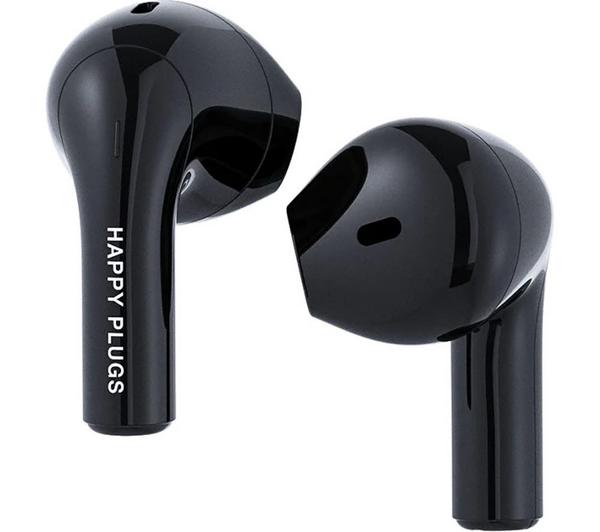HAPPY PLUGS Joy Wireless Bluetooth Earbuds - Black