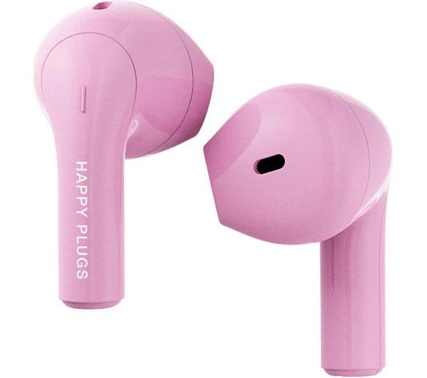 HAPPY PLUGS Joy Wireless Bluetooth Earbuds - Pink