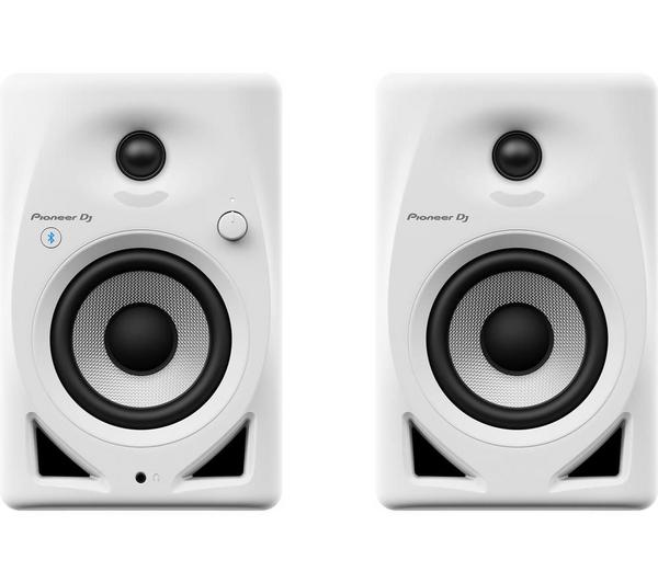 PIONEER DJ DM-40D-BT-W Bluetooth Monitor Speakers - White