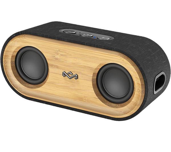 HOUSE OF MARLEY Get Together 2 Mini Portable Bluetooth Speaker - Black & Brown
