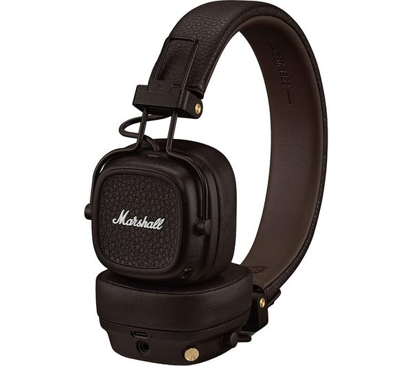 MARSHALL Major V Wireless Bluetooth Headphones - Brown
