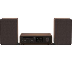 PURE Classic Stereo Traditional Hi-Fi System - Coffee Black & Walnut